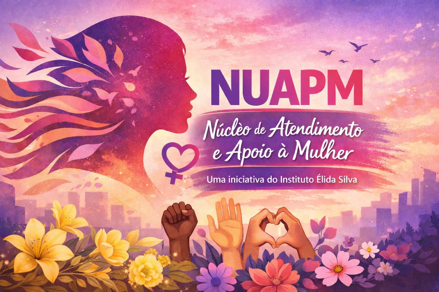 Instituto &Eacute;lida Silva e NUAPM em a&ccedil;&atilde;o de acolhimento